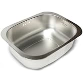 Stainless Steashing-up Bowl Multi-purpose Dish Tub for Sink/Wash Basins/Dishpan for Sink