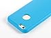 ULAK iPhone 6 Case, 2in1 Hybrid Soft TPU Case with Built in Screen Protector for Apple iPhone 6 4.7 inch (Light Blue)