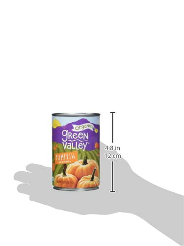 GREEN VALLEY ORGANIC PUMPKIN, 15 OZ