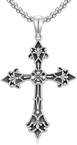 Amazon.com: Alchemy Gothic Ozzy Osbourne Cross Necklace, Black