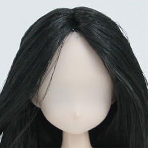 1/6 scale Obitsu 21cm rooted female head 21HD-F01WC01White skin Black hair