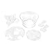 iKitchenPlus Iced Salad Bowl with Servers - Entertain With Ease - Keep Your Food Safe, Dishes Fresh and Great Tasting While Enjoying Quality Time with Your Friends & Family This Holiday Season