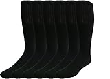 Rocky Men's Athletic Tube Socks Over the Calf 6 Pairs - 24