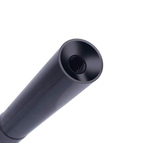 Universal Car Antenna, 4.7 Inch Sports Short Antenna for Truck, Carbon Fiber Bullet Antenna for Toyota, Ford, Chevrolet, Honda, Nissan, VW, Audi, Mazda