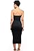 Zenana Women's Juniors Basic Fitted Midi Tube Zenana Dress