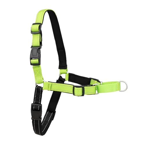 PetSafe Easy Walk Deluxe Dog Harness, No Pull Dog Harness – Perfect for Leash & Harness Training – Stops Pets from Pulling and Choking on Walks – Medium, Apple