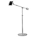 suptek Aluminum Tablet Floor Stand 360° Flexible Height Adjustable Cell Phone Holder Mount for iPad, iPhone, Samsung, Asus and More 4.7-11 inch Devices, Good for Bed, Kitchen, Office