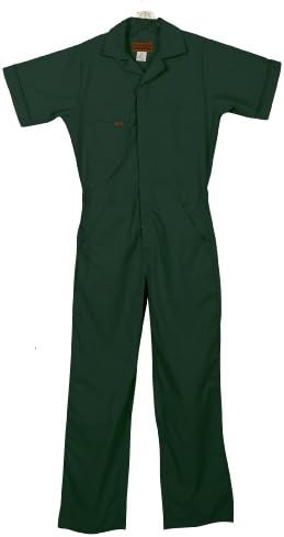 Five Rock Poplin Short Sleeve Unlined Coveralls Regular Fit