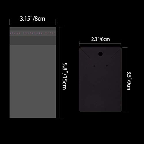 1 TUPARKA+Necklace+with120Pcs+Self+Seal+Earrings