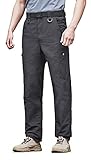 KORAMAN Mens Outdoor Lightweight Stretch Cargo Quick Dry Hiking Travel Pants-Breathable Water Repellent