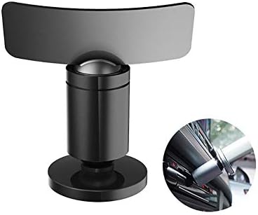 Jamisonme Magnetic Phone Holder for Car CD Slot Mount, 360° Rotatable Aluminium Alloy Automobile Cell Phone Stand Bracket for IPhone Samsung and More (Black) Rotatable