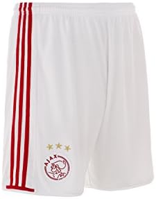 2016-2017 Ajax Adidas Home Shorts (White)
