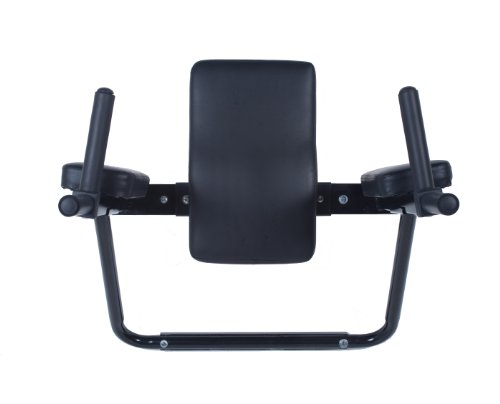 Ultimate Body Press Wall Mounted Dip Station with Vertical Knee Raise (Best Fitness Vertical Knee Raise)