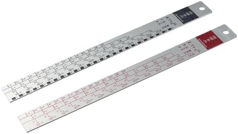 سعر napkery Paint Mixing Ratio Ruler 2:1 & 4:1 Easy Mixing Aluminium ...