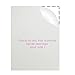 Washable Dry Erase Self-Adhesive Sheets,Magic Traceless Whiteboard Sheets 8.5