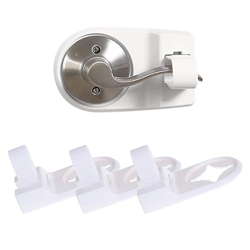 Dreambaby Lever Door Child Safety Lock - Fits Most Lever Handles- Baby Proof Do…