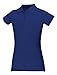 Classroom School Uniforms Junior Girls Short Sleeve Stretch Pique Polo