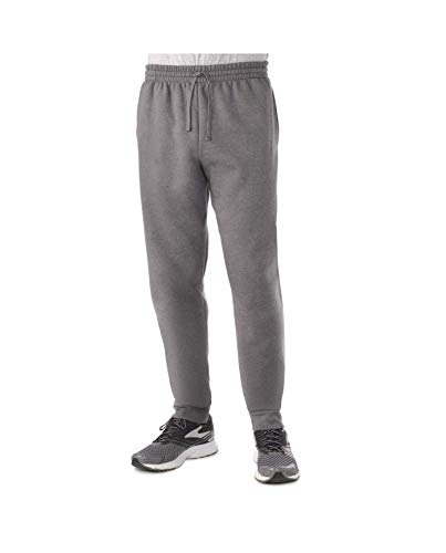 Fruit of the Loom Mens EverSoft Jogger Sweatpants, Charcoal Want