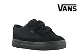 Vans Boy's Bearcat V Skate Shoe (Toddler) Black/Black
