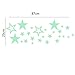 Marsway Creative Stars Night Glow Sticker Night Luminous Glow in The Dark Kids Room Wall Decal Stickers