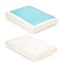HANKEY Luxury Cooling Gel Memory Foam Pillow Orthopaedic Neck & Back Support, Soft & Comfortable Design, Washable Cover, Hypoallergenic Double-Sided Cushion for A Soothing Sleeping Experience