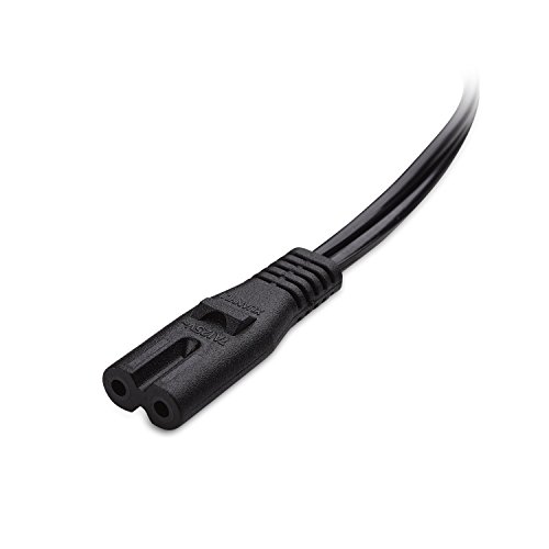 AbleGrid 2-Prong AC Power Cord For Sony Google TV – NSX-40GT1, NSX-46GT1, NSX-24GT1, NSX-32GT1 (1500W, 110V)