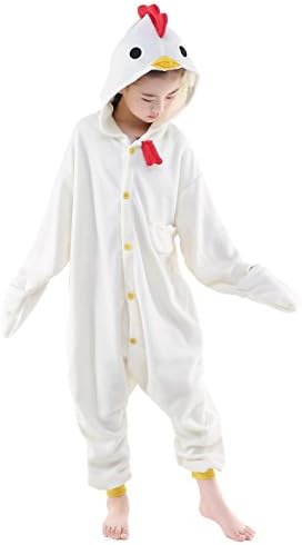 Unisex Kid Pyjamas Halloween Children Animal Cosplay Homewear Chicken Pajamas