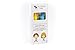 Stylus for Kids - Bundle of 2 Heart Shaped Cute Fun and Colorful Capacitive Touch Screen Pens with Replaceable Tips - for Boys and Girls - Specially Designed for Children - 10 Replacement Tips Included - CE and RoHs Certified for Your Safety (Blue + Yellow)