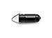 Bullet 02 - Mini Tactical LED - World's Smallest LED Flashlight Keychain Light (Black)