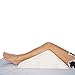 The Angle Wedge Pillow for Back Pain Relief – Leg Elevation Pillow for Bed, Knee Wedge Bolster Pillow for Lower Back Support, Triangle Foam Cushion for Sleeping & Comfort (Small)