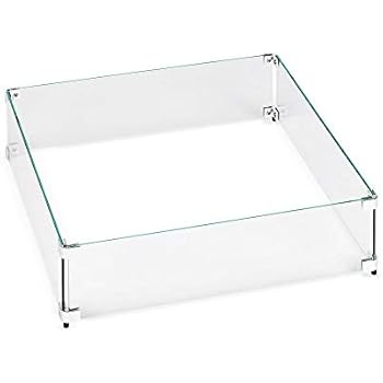 Amazon Com American Fireglass Tempered Glass Flame Guard For 18