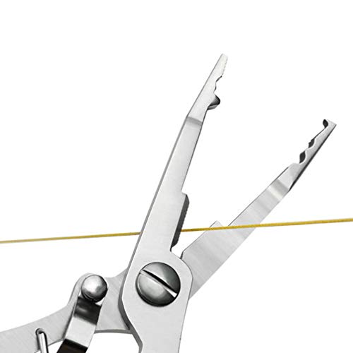 BESPORTBLE Angelzange Schere Multifunktions-Edelstahl Angelgeflechtzange Drahtschneider Hochleistungs-Angelgeräte… – Bild 5