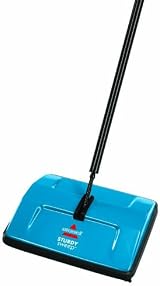 BISSELL Sturdy Sweep Lightweight Sweeper Lay-Flat Carpet Hard Floors 2402E view 2