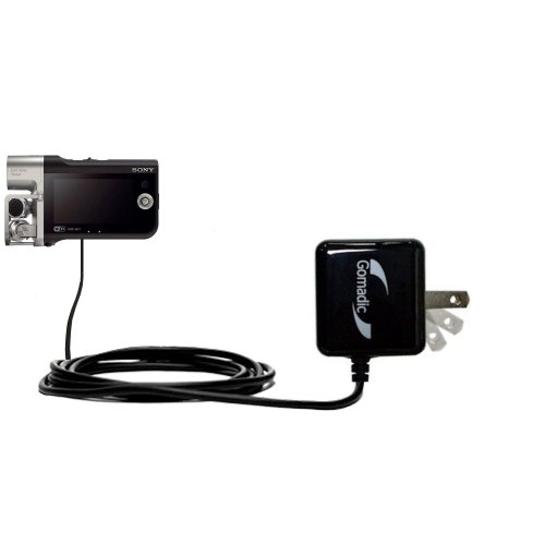 Gomadic High Output Home Wall AC Charger designed for the Sony HDR-MV1 with Power Sleep technology - Intelligently designed with Gomadic TipExchange