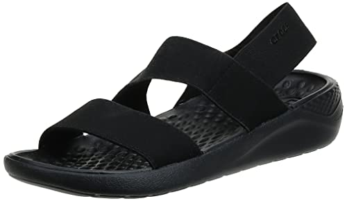 crocs literide sandal black