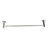 BEIYI Bath Towel Rack Chrome Polished Stainless Steel Single Bar