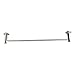 BEIYI Bath Towel Rack Chrome Polished Stainless Steel Single Bar