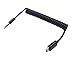 Wpeng Micro USB Male to 3.5mm 4 Pole Male Car AUX Audio Coiled Spiral Cable(Micro to 3.5mm)