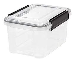 IRIS Quart WEATHERTIGHT Storage Box Clear