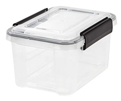 IRIS Quart WEATHERTIGHT Storage Box Clear