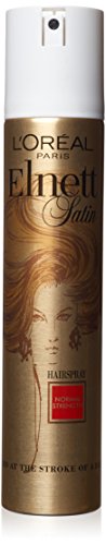 L'Oreal Elnett Satin Normal Strength Hair Spray for Unisex, 6.7 Ounce