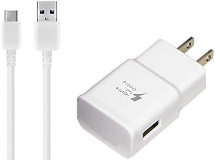 ACCE OEM Adaptive Fast Charger for Huawei Mate 30 Pro 5G 15W with Certified USB Type-C Data and Charging Cable. (White 3.3FT 1M Cable)