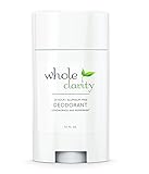Aluminum Free Natural Organic Deodorant [Lemongrass Peppermint] for Men & Women - Vegan & Cruelty Free - High Performance - Hand Made in USA - 3.1 Oz
