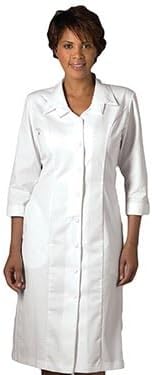 Peaches Uniforms Women's Double Collar Cross Scrub Dress