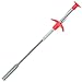 60cm Long Flexible Four Claws Pick Up Tool Spring Grip Narrow Bend Curve Grabber