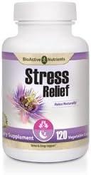 Stress Relief 120ct Vegetable Capsules by BioActive Nutrients