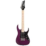 Ibanez 6 String Solid-Body Electric Guitar, Right, Metallic Purple (GRGM21MMPL)