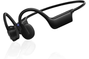 OGOGRS Bone Conduction Headphones, Wireless Bluetooth Open-Ear Sports Headphones with Mic, Type-C Quick Charging Long Battery Life, Upgrade Waterproof Earphones for Running, Walking, Cycling, Workout, Gift