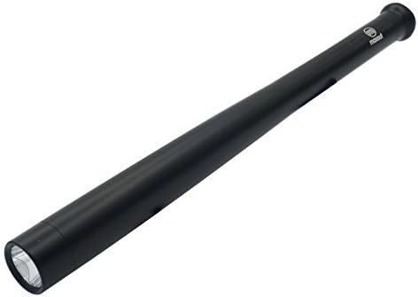 Baseball Bat Security LED Flashlight - 5 Mode Cree T6 Torch Lamp, Hitter Aluminum Alloy Baseball Flashlight by MAXOUT