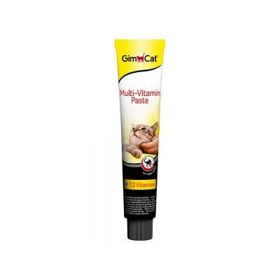 1 Box X Gimcat Multi - Vitamin Paste  12 Vitamins Enhances the Cats Natural Defences and Well - Being 50g